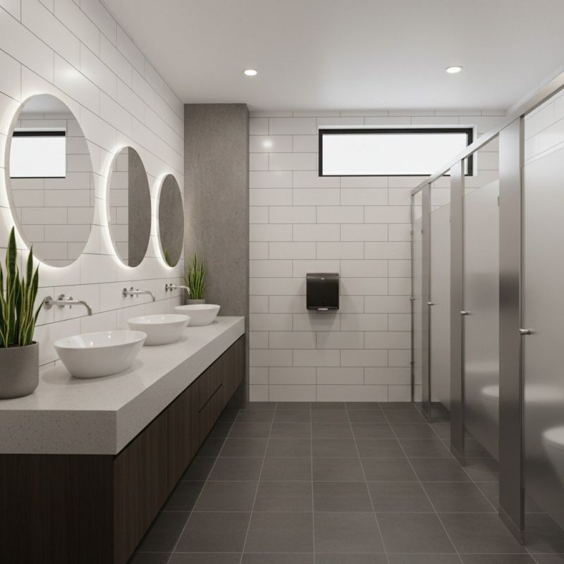 Industrial Bathroom Renovation in Longmont, CO